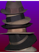 Tower of hats